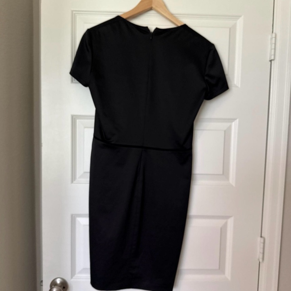 Versace Black Satin Dress